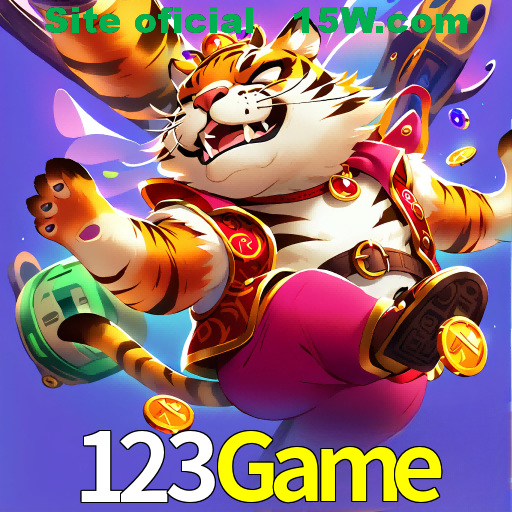 Imagem promocional da 123Game mostrando a plataforma e suas vantagens